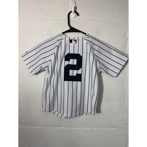 New York Yankees 2 No Name Jersey Youth Size 4 Magestic MLB